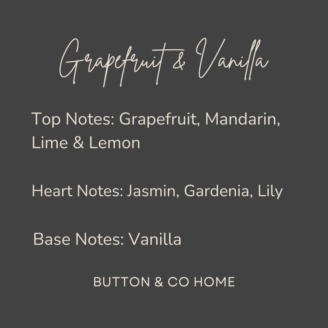 Grapefruit & Vanilla 4 pack of Wax Melts