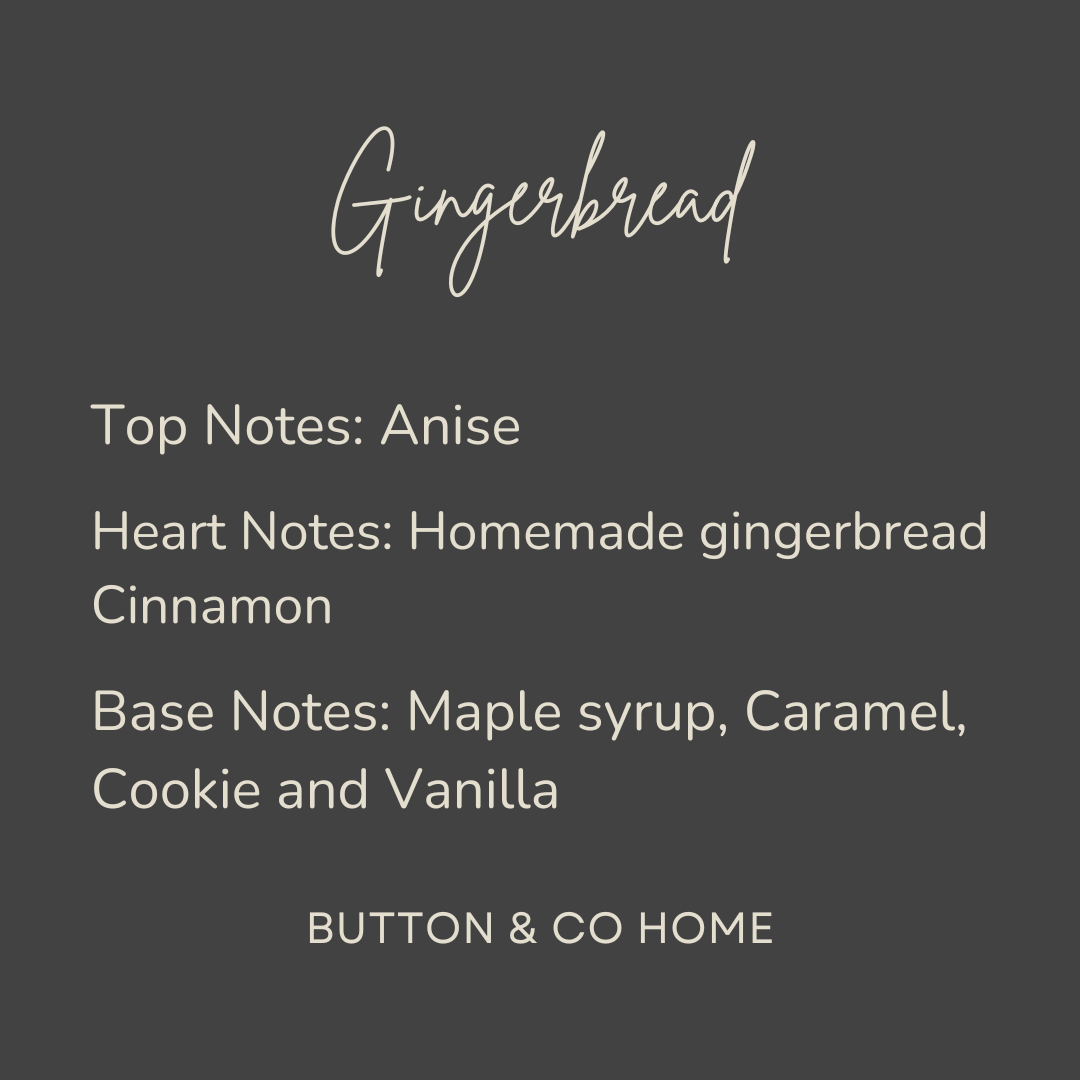 Gingerbread Pack of 4 Wax Melts